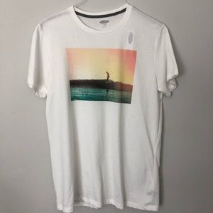 Old Navy, Sunset Surf Tee, Mens M, NWT